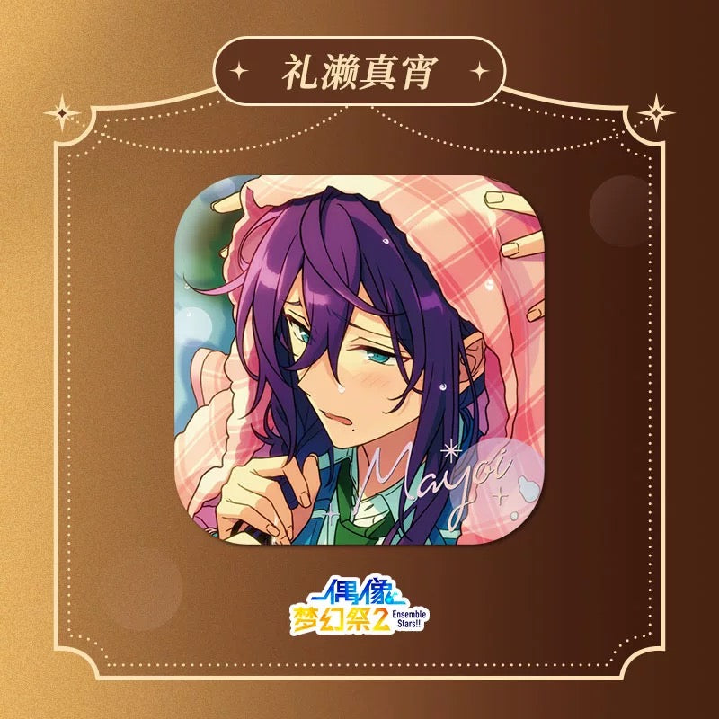 【2512】偶像夢幻祭 追光スクエア缶バッジ第3弾 中国限定グッズ代行予約