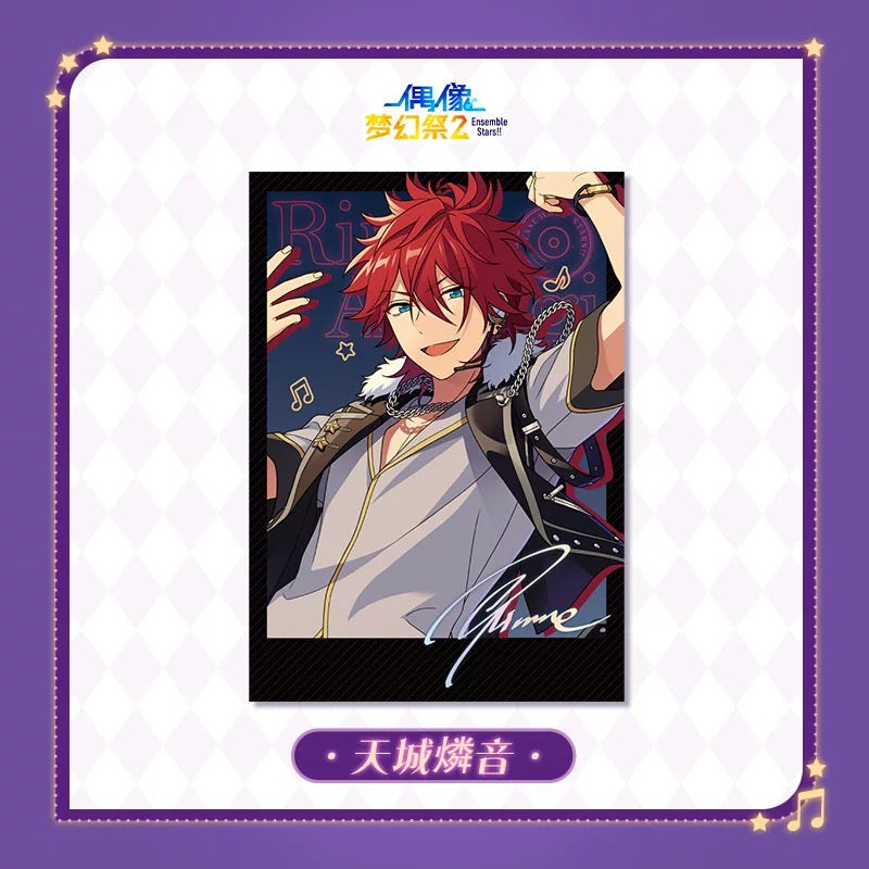 【2505予約】偶像夢幻祭 絵影フィルム 黒舞台チェキ プロフカード