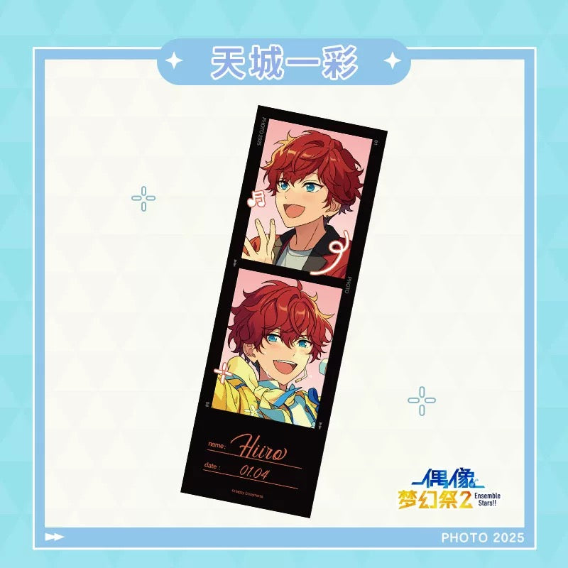 【2505予約】偶像夢幻祭 絵影フィルム 黒舞台チェキ プロフカード