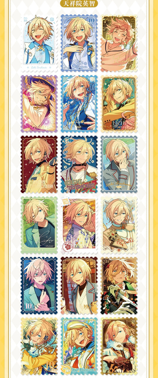 【旗艦店2月限定】星願巡礼切手風カード第1弾 中国代行 偶像夢幻祭