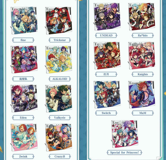 【2608指名ページ・非売品・条件満たさない注文は無効】偶像夢幻祭特典アクリルパネル