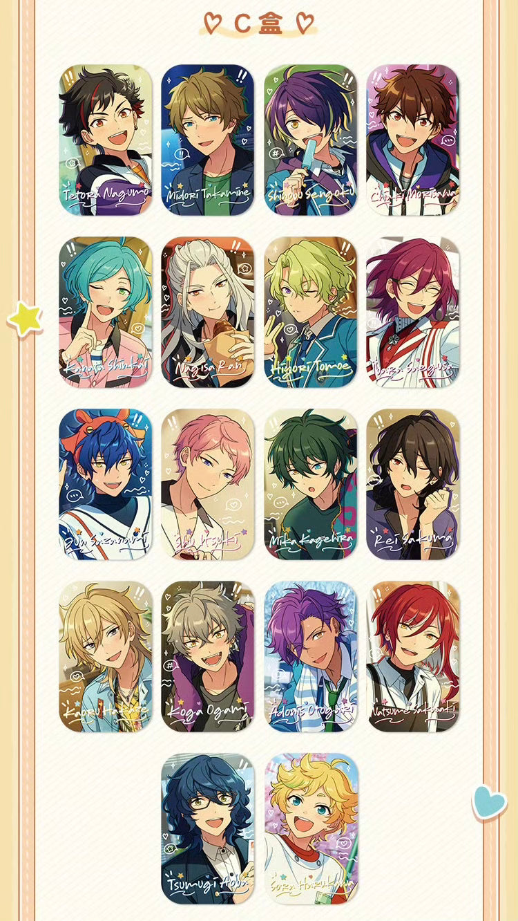 【2604】偶像夢幻祭 落書き缶バッジ　中国限定グッズ代行予約