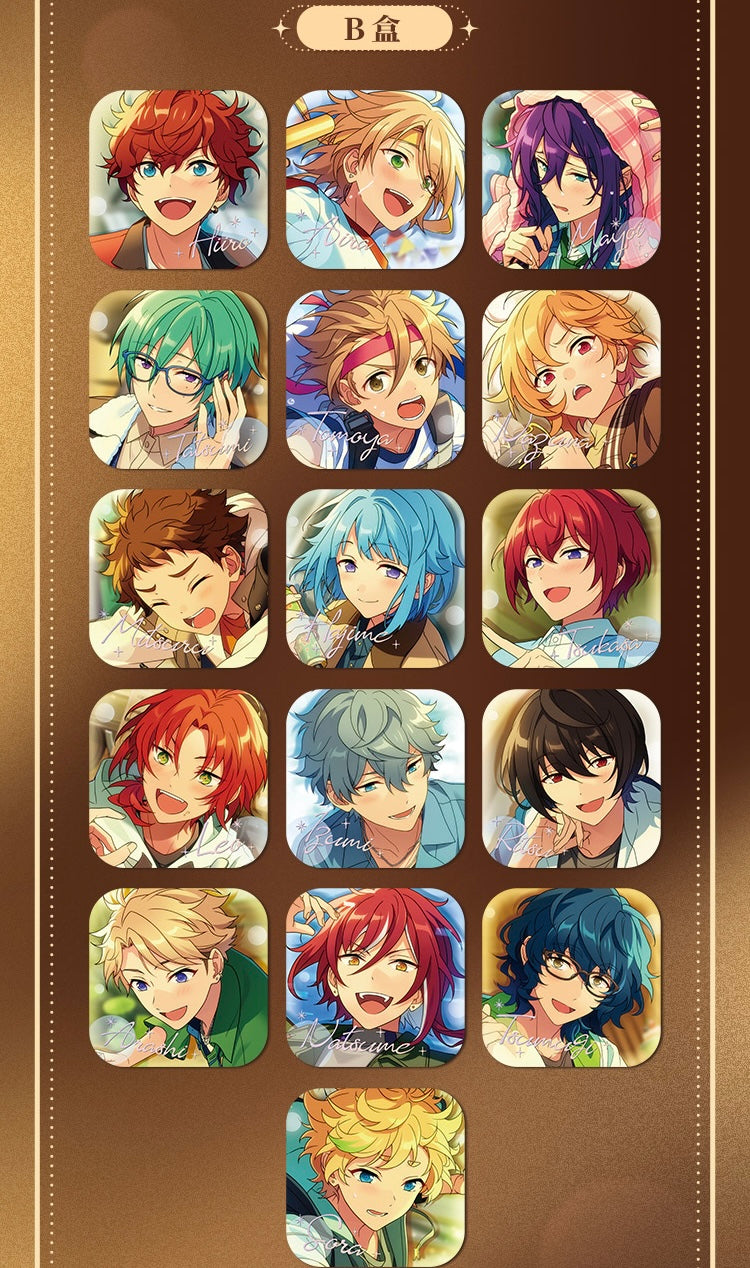 【2512】偶像夢幻祭　追光スクエア缶バッジ第3弾　中国限定グッズ代行予約