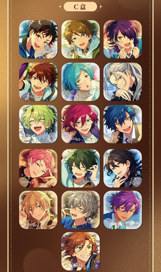 【2512】偶像夢幻祭　追光スクエア缶バッジ第3弾　中国限定グッズ代行予約