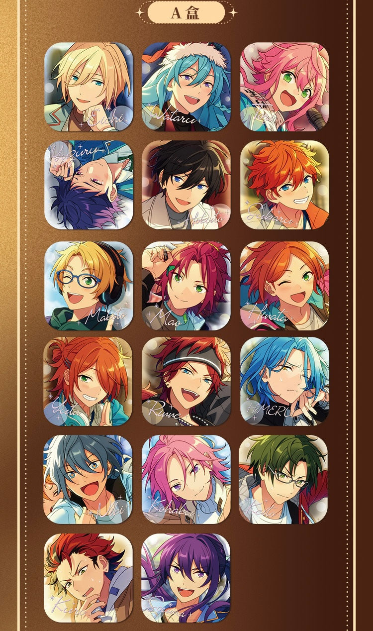 【2512】偶像夢幻祭　追光スクエア缶バッジ第3弾　中国限定グッズ代行予約