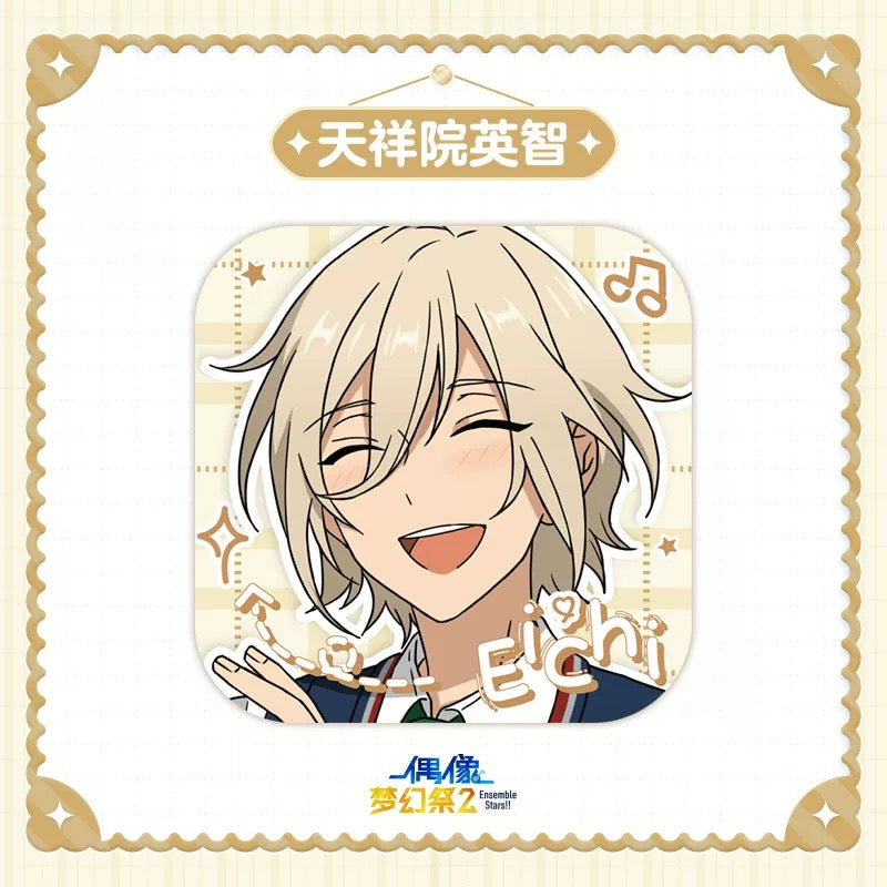 【2601】偶像夢幻祭　制服スクエア缶バッジ　中国限定グッズ代行予約